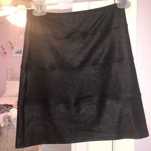 Faux Leather Mini Skirt